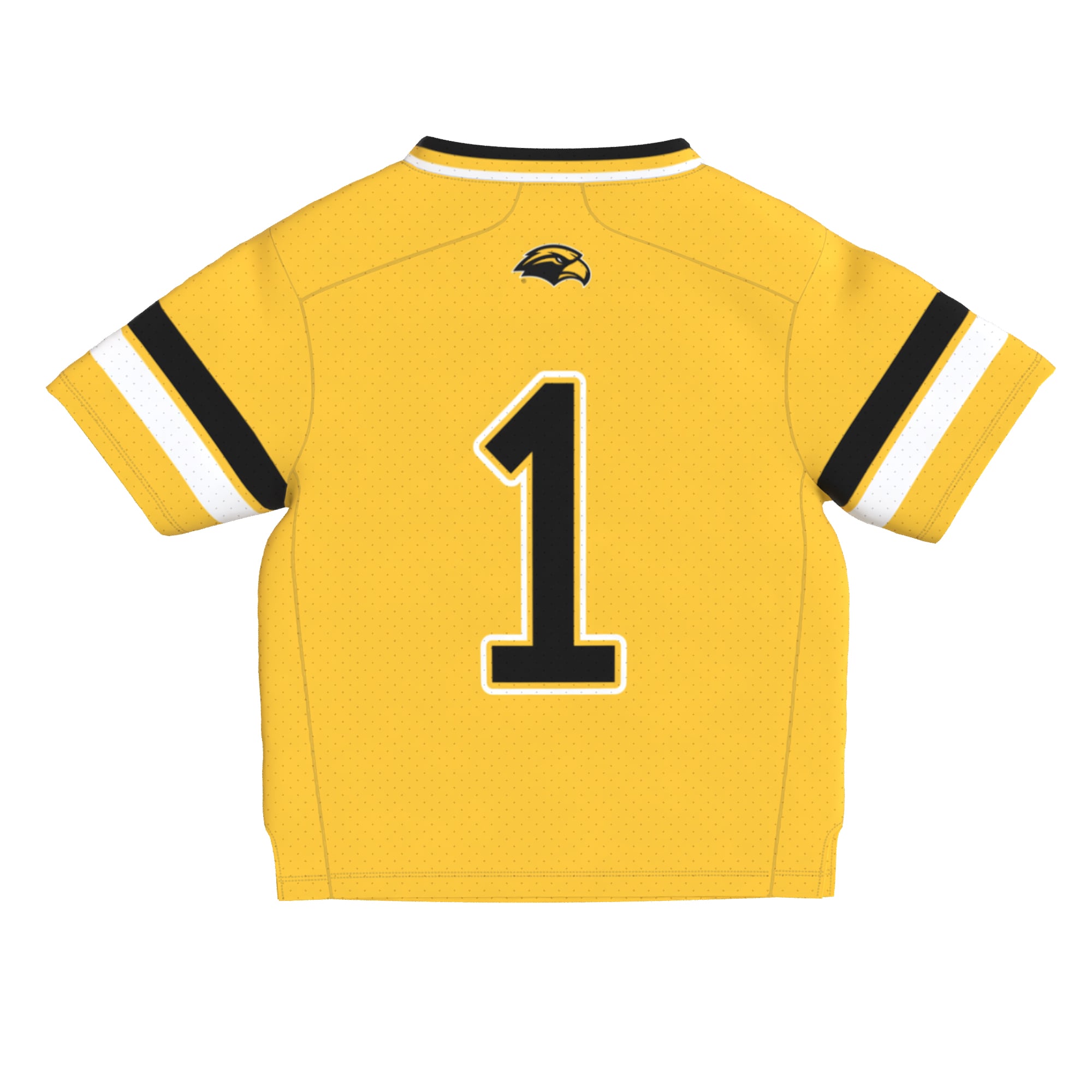 Toddler Gold Southern Miss Golden Eagles Lightweight Collegiate Football Fashion Jersey