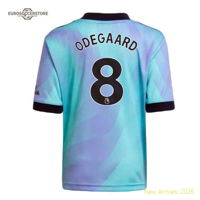 Non-toxic Arsenal Mini Jersey Odegaard 2024-2025 Performance Fabric