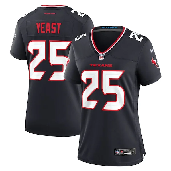 None Russ Yeast Game Jersey - Navy | NFL Player Jersey | NFL Football