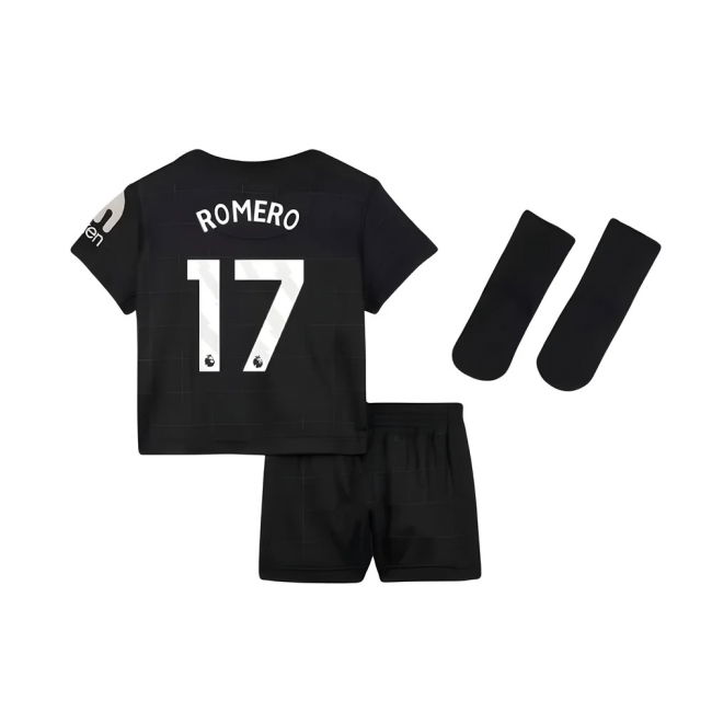 2025-2026 Tottenham Away Famous - Top-Tier EPL Shirt Romero 17 Ad#398