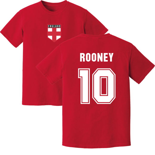 Rooney England Training Jersey (Red)
