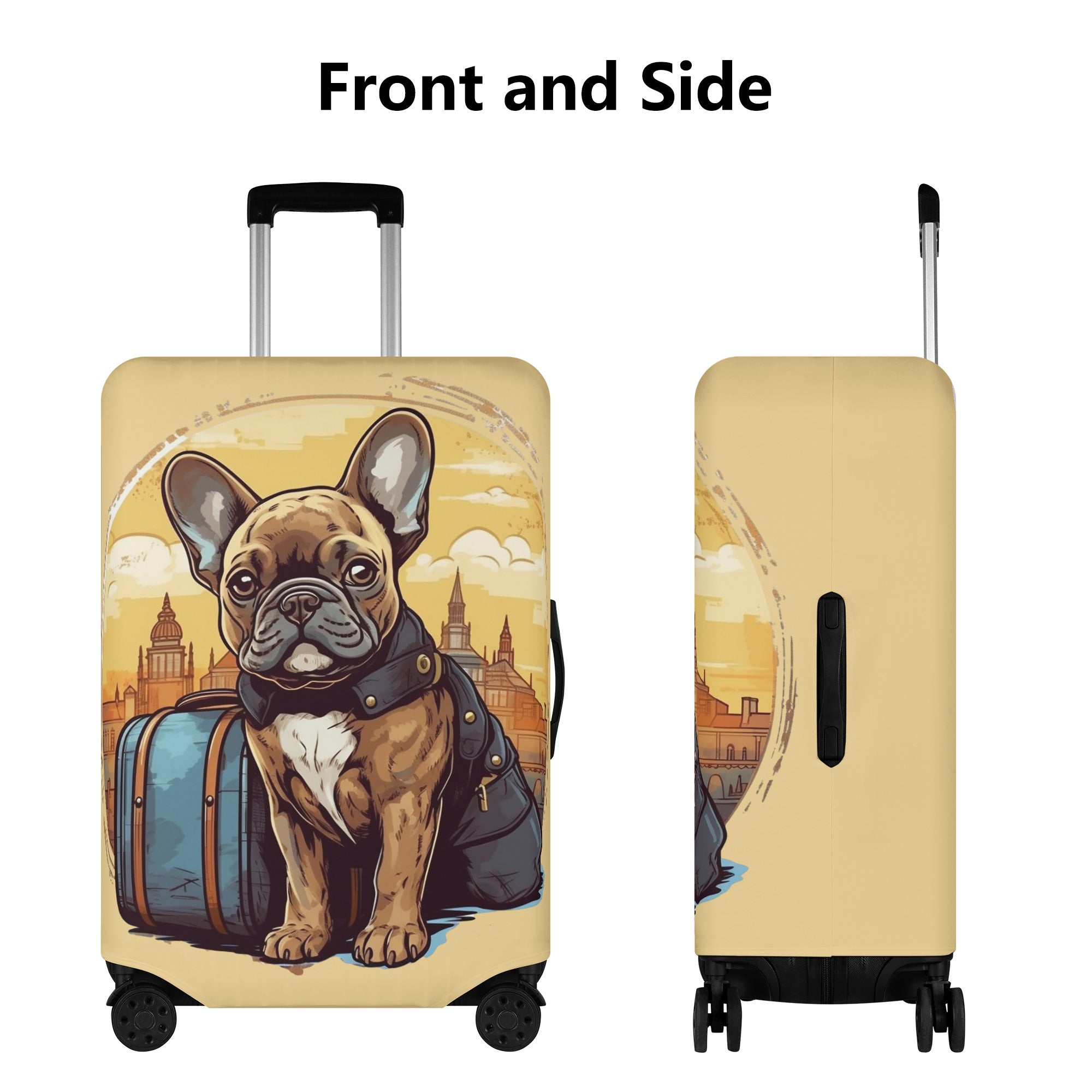 Durable Pet-Lover Molly - Luggage Cover for Street Style Comfortable
