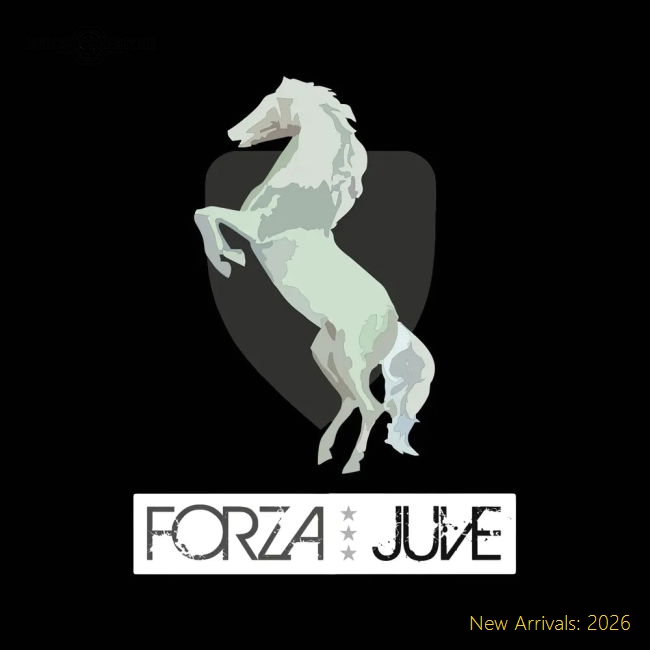 Supporter Forza Juventus T-Shirt (Black) - Del Piero 10