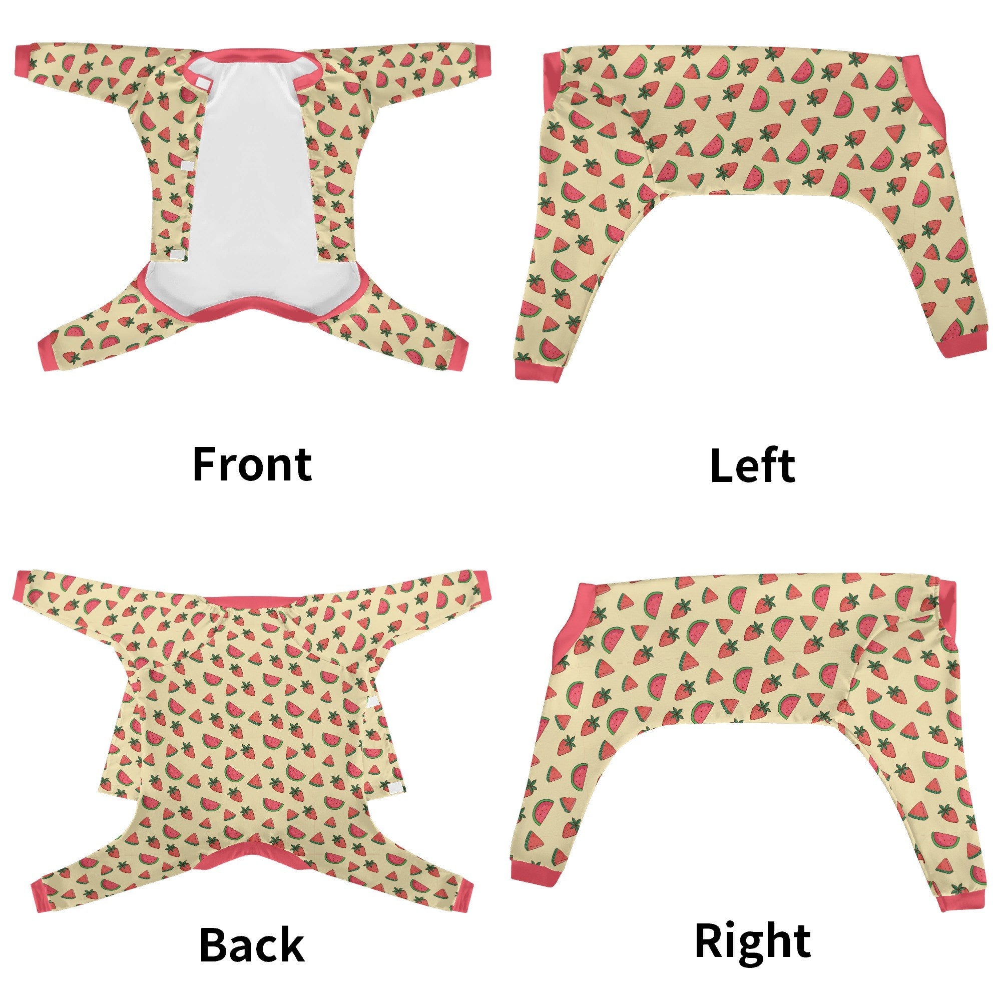 Oliver - Vet-recommended Frenchie Pajama Paw Protection