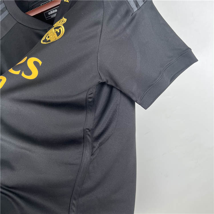 Real Madrid 2324 Third Black Soccer Jersey Football Shirt - Official