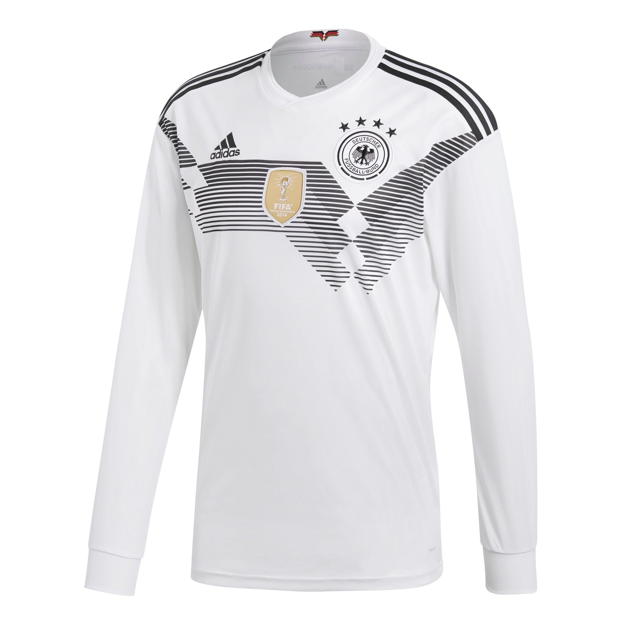 Germany Home 2018 World Cup LS Soccer Jersey Shirt - World Cup