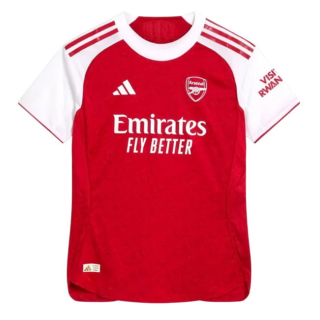 Arsenal 2025-2026 Home - Authentic Comfort Fit Edition - Perfect Fit