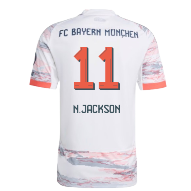 Best-Selling 2025-2026 Bayern Munich Away Shirt (N.Jackson 11)