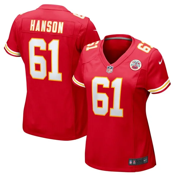 Performance Kansas City Chiefs Game Jersey - Premium Red NFL Fan Je...