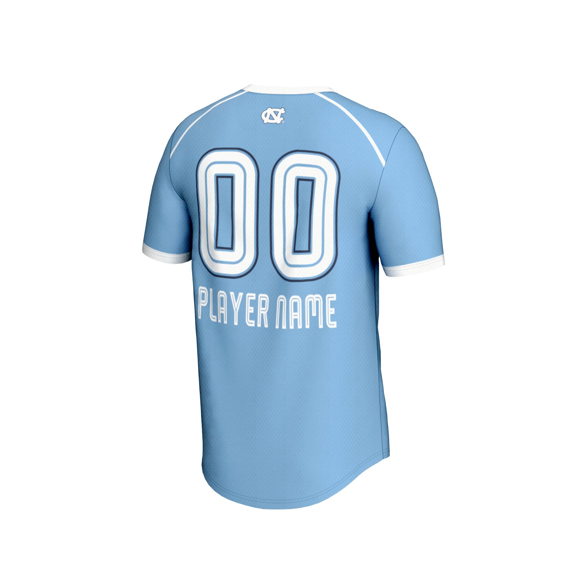 [NJP] North Carolina Tar Heels GameDay Greats Youth NIL Pick-A-Player Women's Lacrosse Lightweight Jersey - Carolina Blue