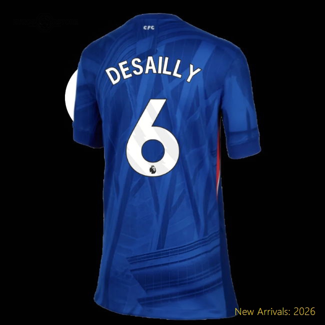 Chelsea 2024-25 Home Fan Version For Kids (Desailly Soccer Jersey