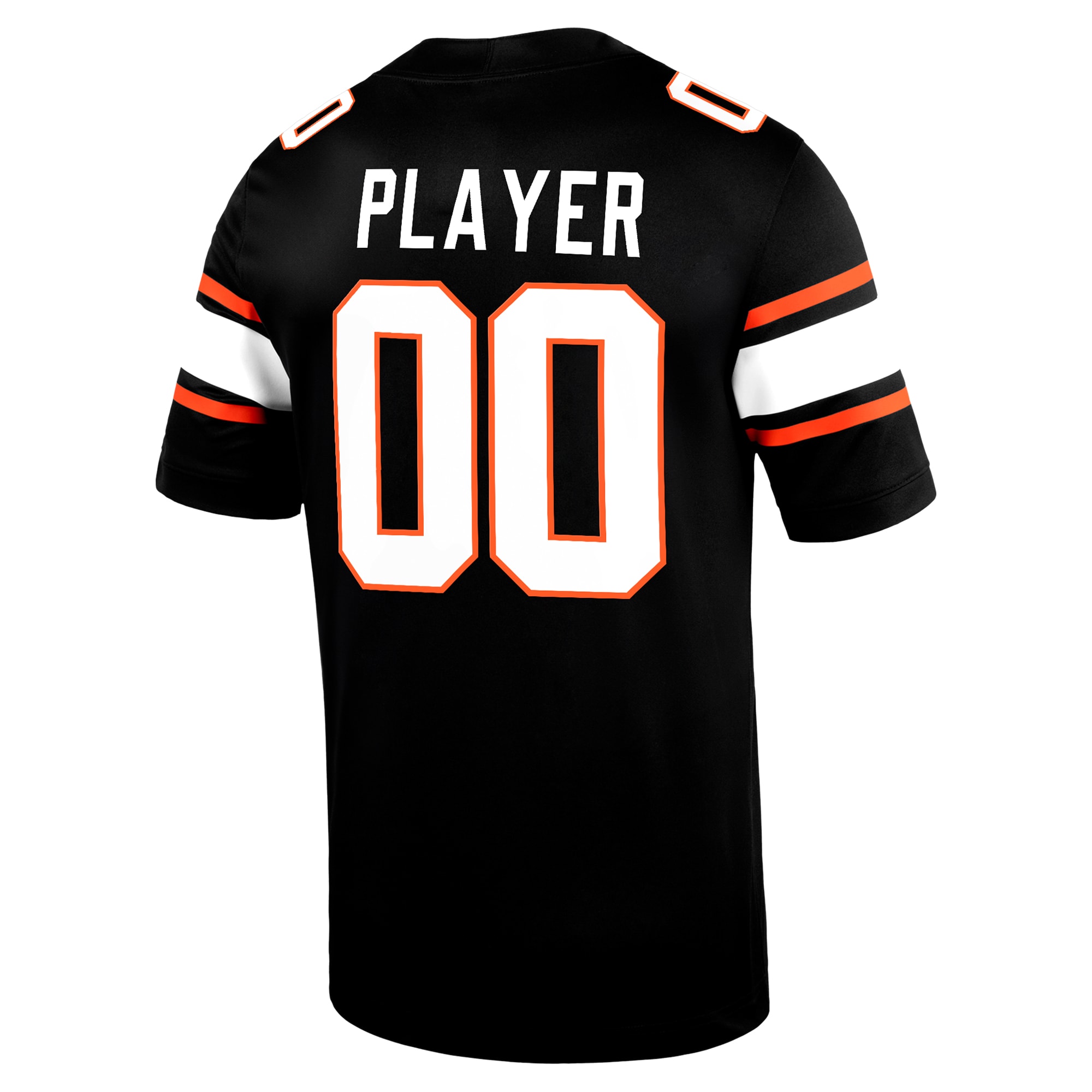 [NJP] Oklahoma State Cowboys NIL Pick-A-Player Football Game Jersey - Black