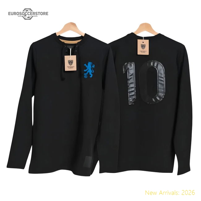 Authentic Chelsea Retro Black The Lionheart Shirt - Premium Quality