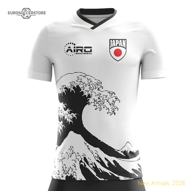 Japan Airo 20252026 Away Shirt  Premium Climalite Contemporary