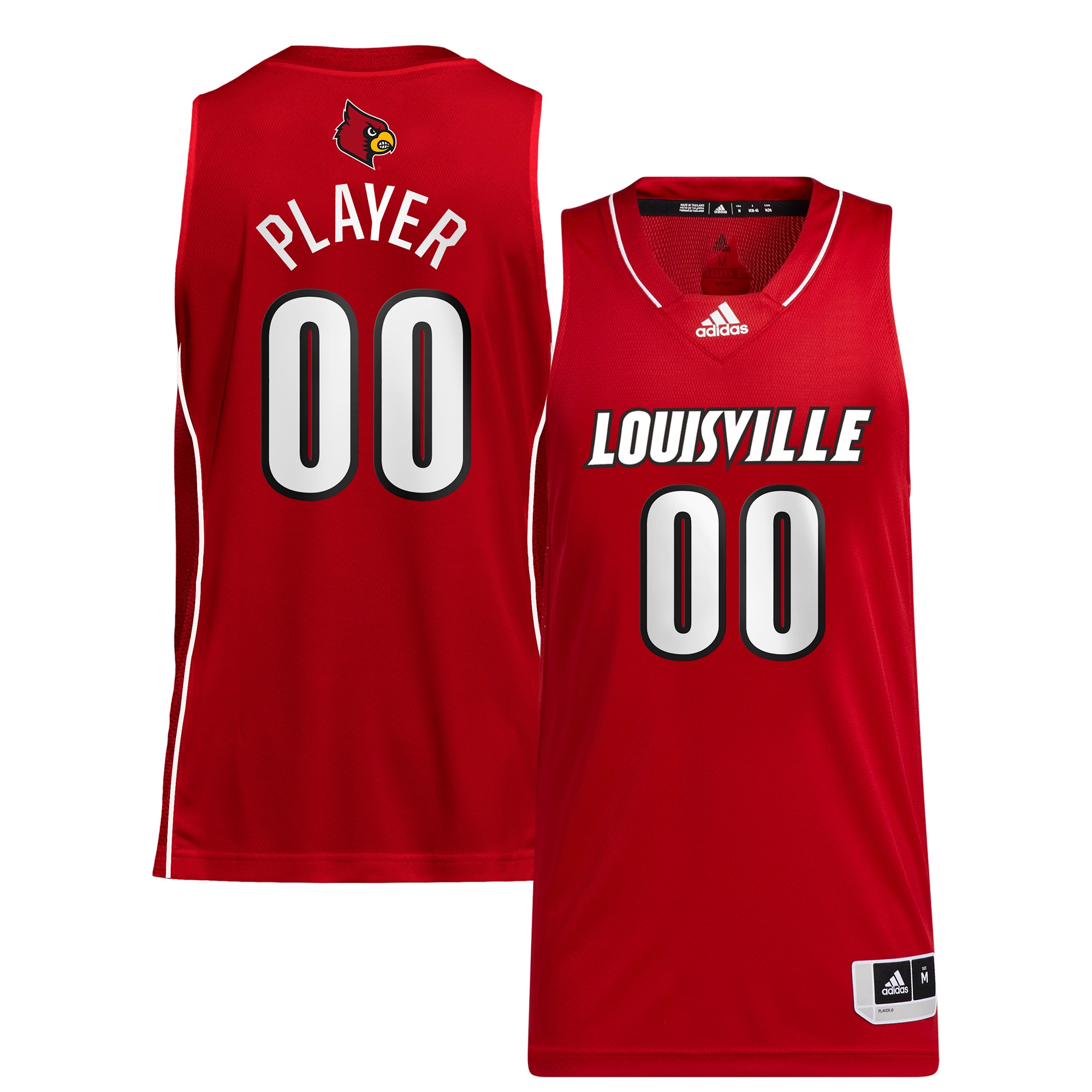 [NJP] Youth Louisville Cardinals Pick-A-Player NIL Women's Basketball Jersey - Red