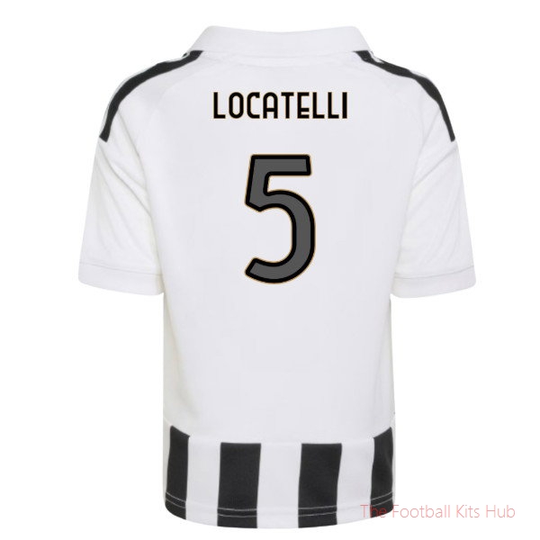 Juventus 2026-2027 Home Kit Locatelli #5 Soccer Shirt Team Jersey