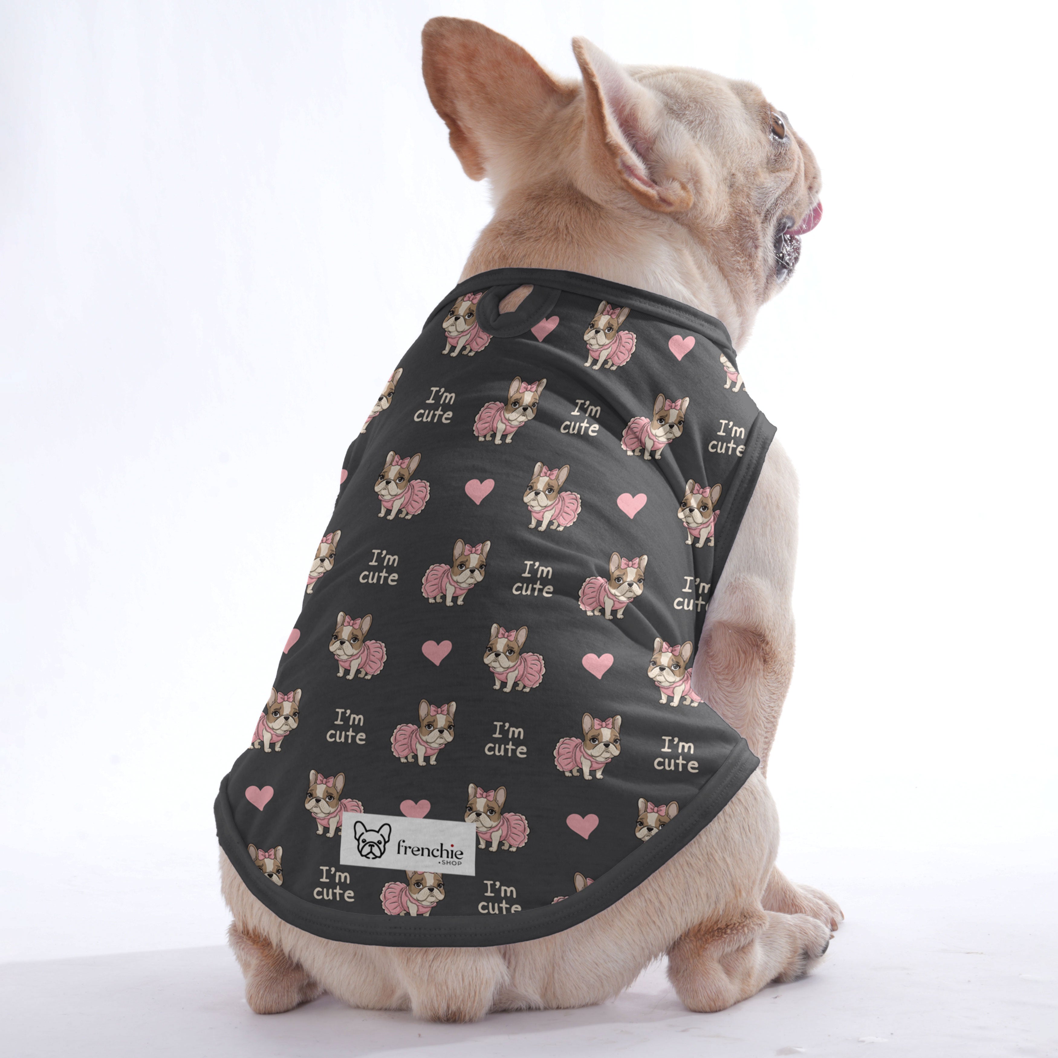 Trendy Checkers - Shirt For Frenchies - Frenchie Shop Original for Pet