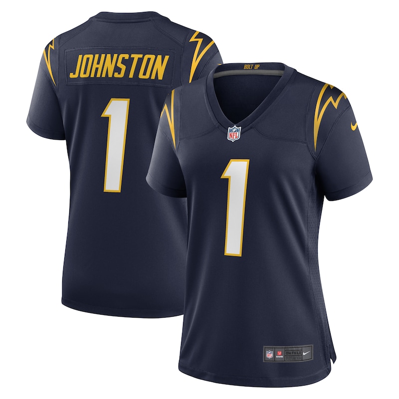 None Quentin Johnston LA Chargers Affordable Replica Jersey Football A