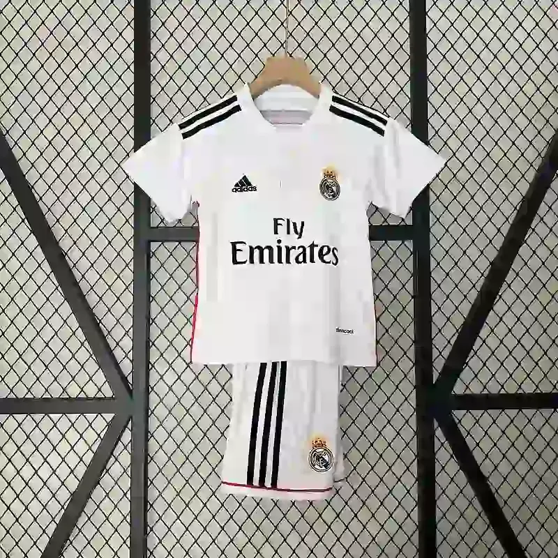 Cheap 2014-2015 Kids Real Madrid Jersey retro kit