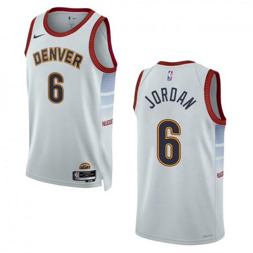 Nike Nuggets Denver Nuggets #6 Jersey - Value-Priced Basketball Jersey