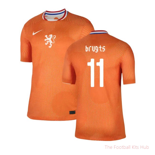 2025-2026 Netherlands Womens Team Home Shirt (Unisex) (Brugts 11)