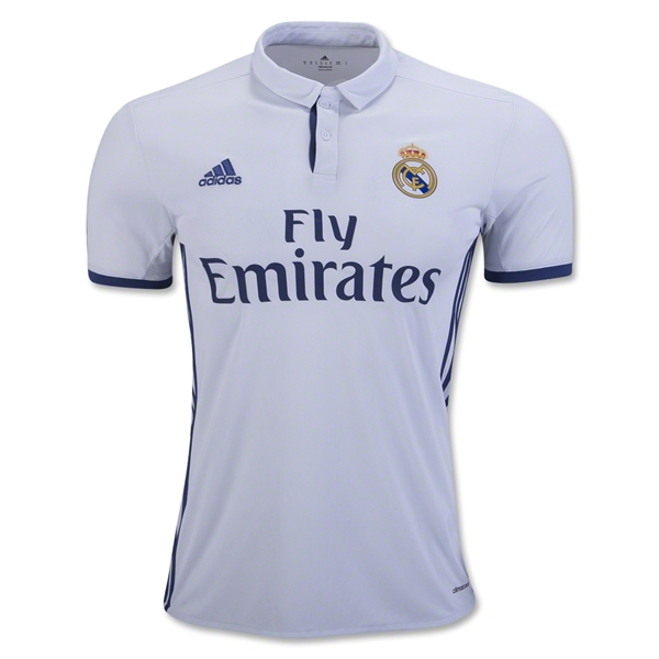 Moisture Wicking Real Madrid Home 201617 Soccer Jersey Shirt