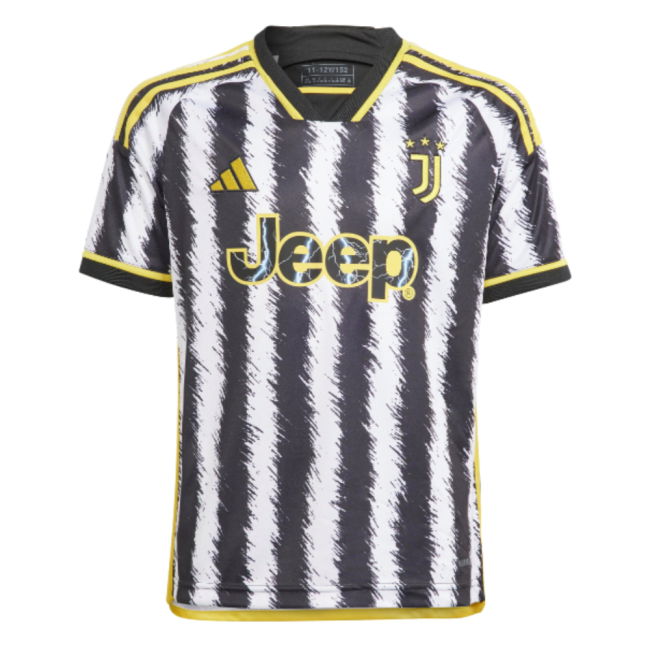 Juventus 2023-2024 Home Jersey - Kids