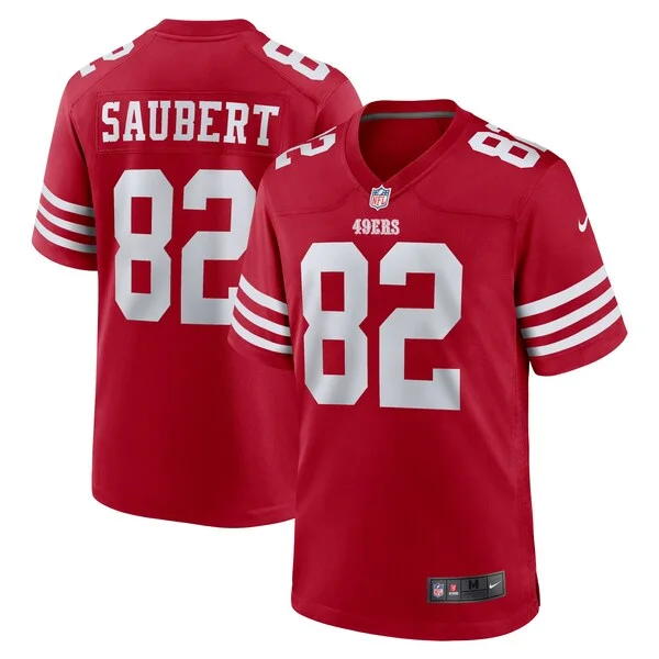 Official SF 49ers Game Jersey - Scarlet | NFL Fan Apparel | NFL Footba