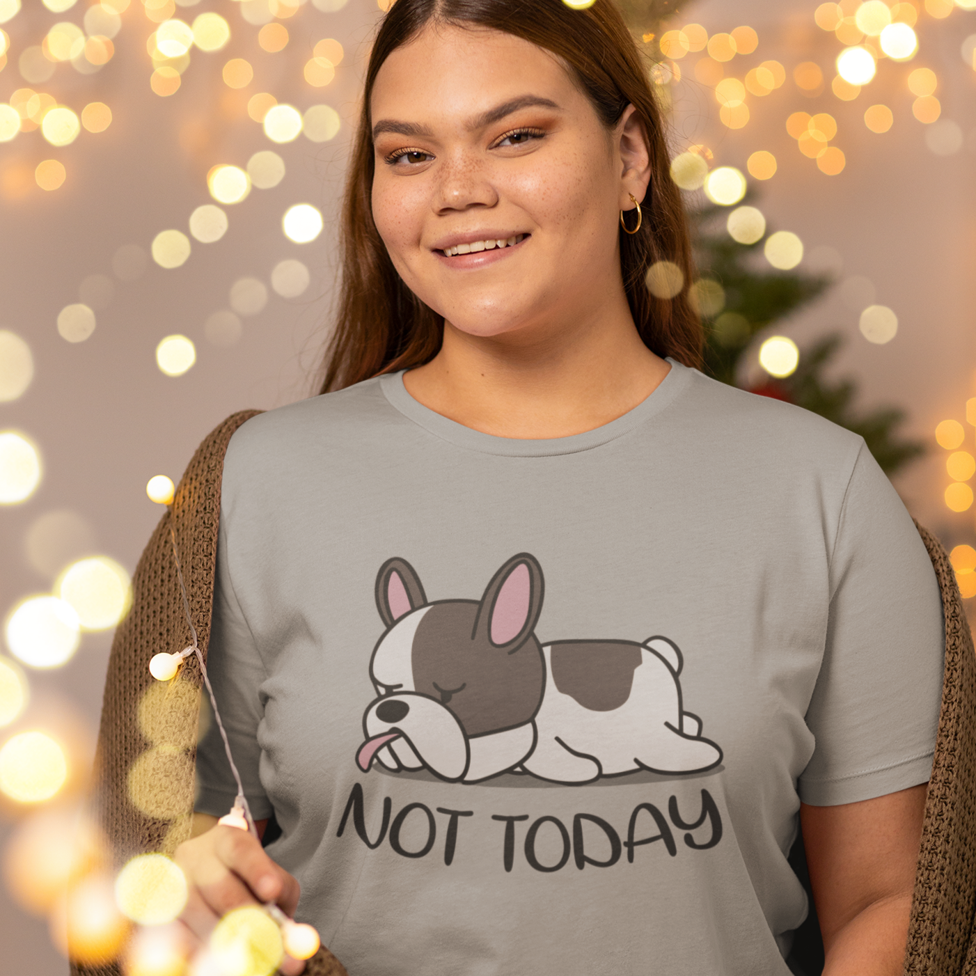 Not Today - Durable Unisex Cotton T-shirt Indoor Comfort