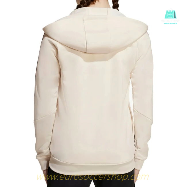 2025-2026 Liverpool Track Hoody (White) - Kids