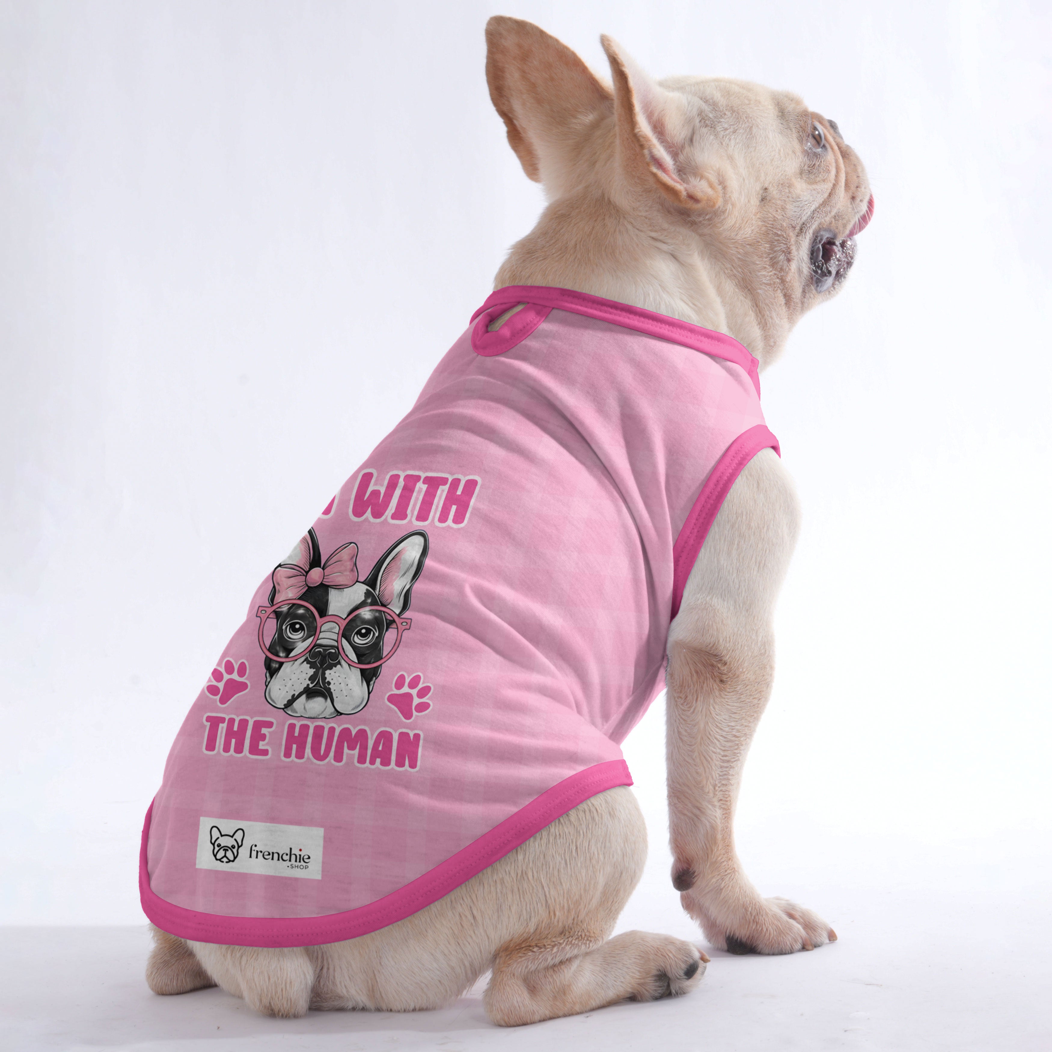 French Bulldog Bloom Shirt For Frenchies Frenchie Shop Original Durable Dog Item