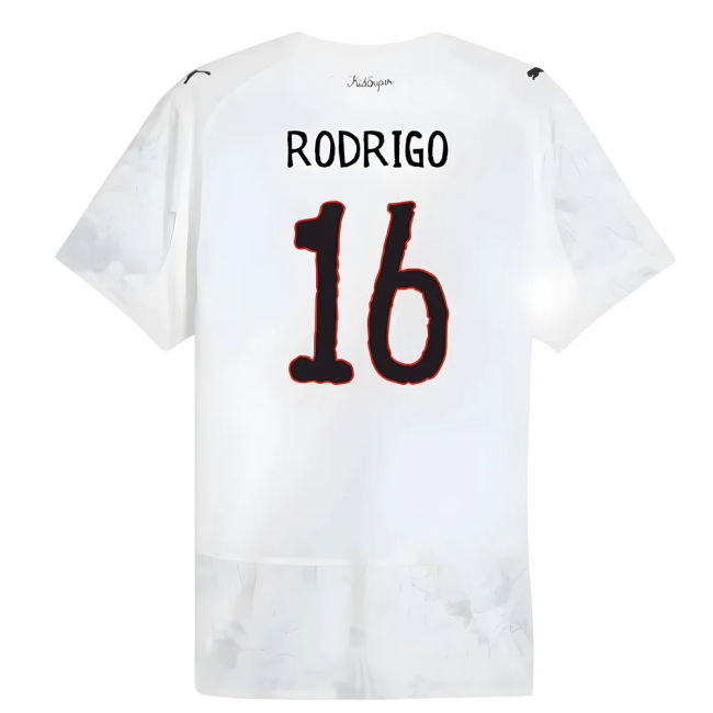 2025-2026 KIDSUPER x Manchester City CWC Authentic Shirt (White) (Rodrigo 16)