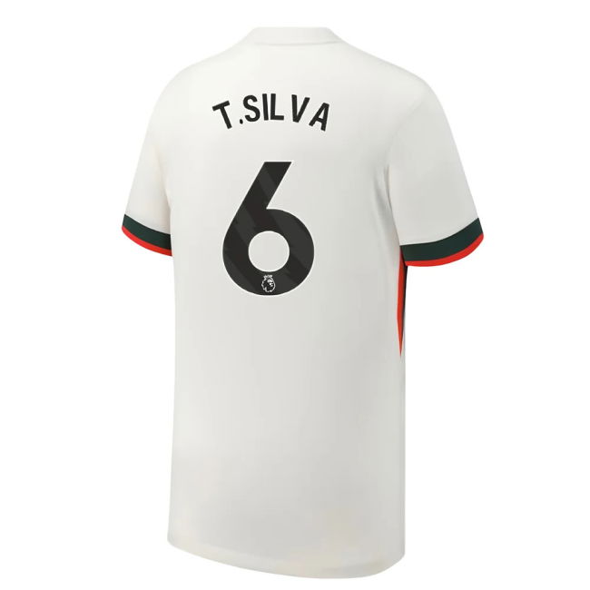 classic 2025-2026 Chelsea Away Shirt (Kids) (T.Silva 6)