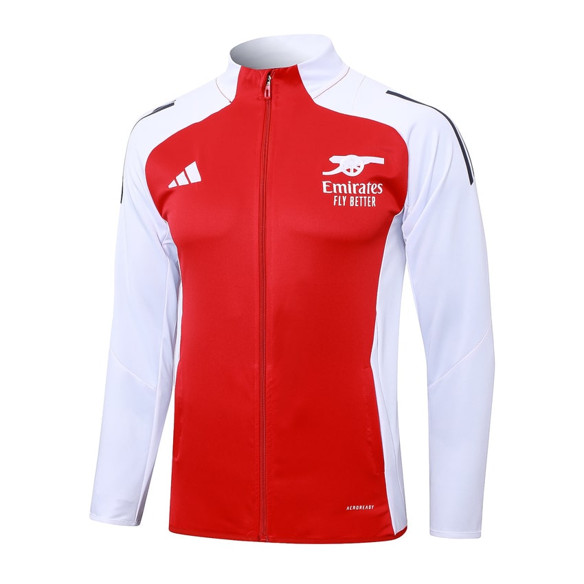 Arsenal Tracksuit Jacket 2024 2025 Red