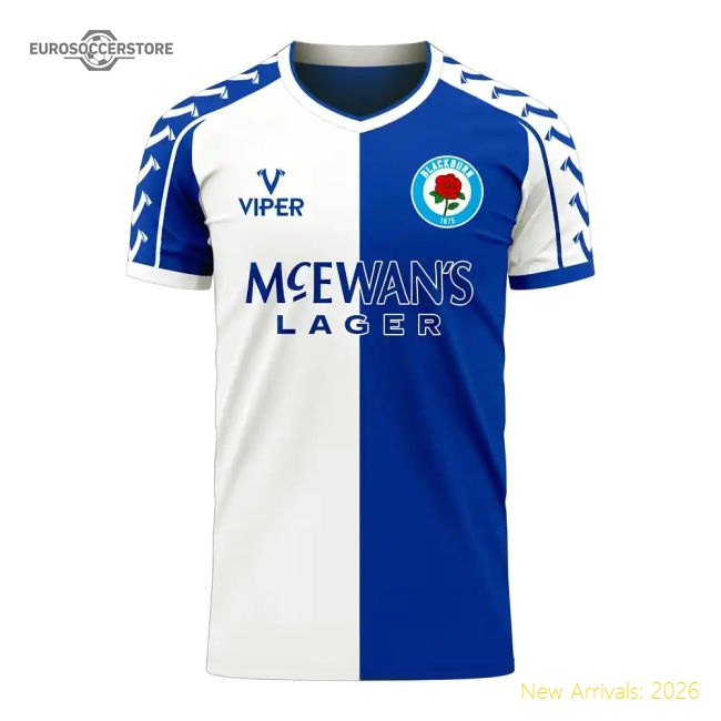 Blackburn 2025 Home Jersey Shirt Football Fan Apparel For Football Game Day For Football For Football Fans
