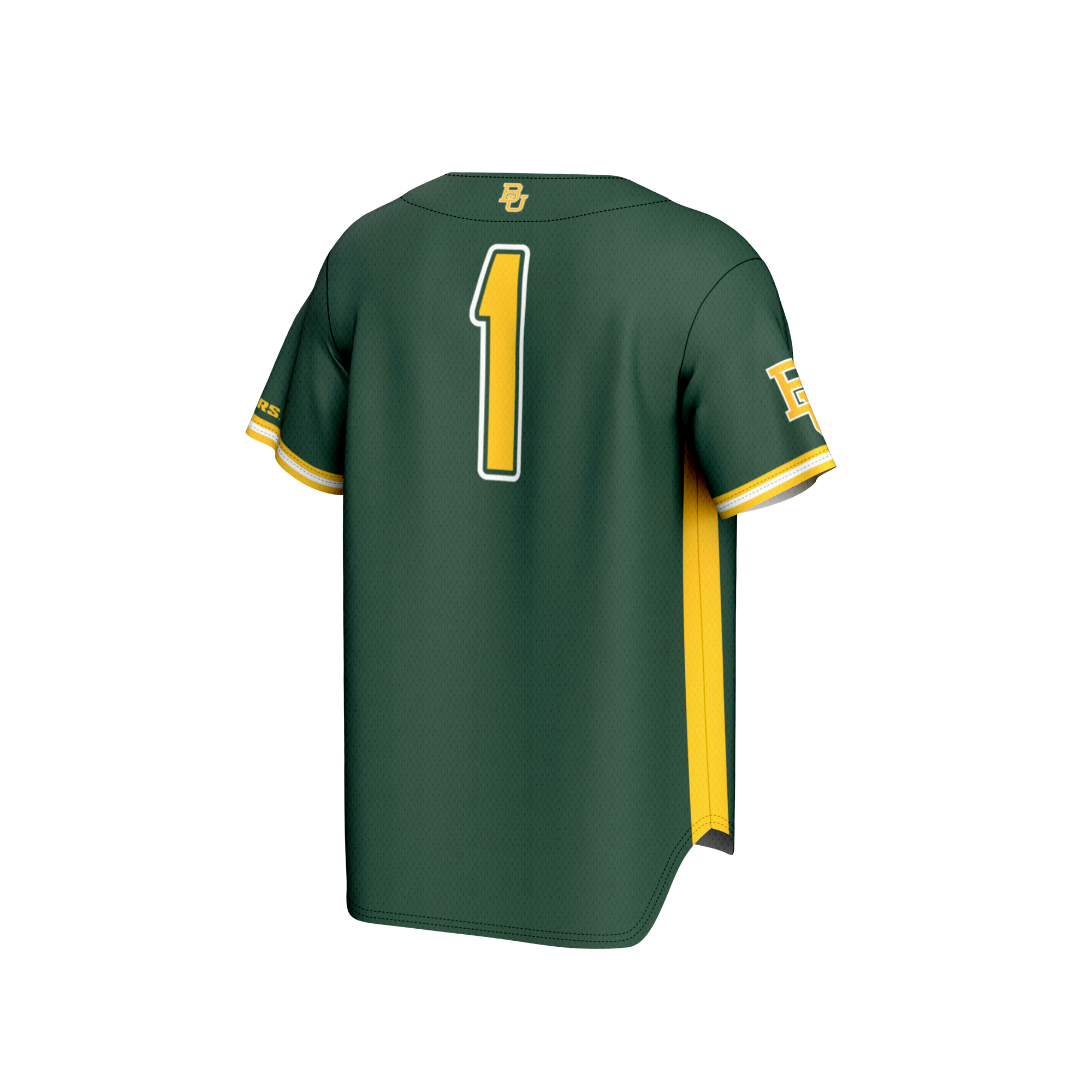 [NJP] Baylor Bears GameDay Greats Youth Lightweight Baseball Fashion Jersey - Green