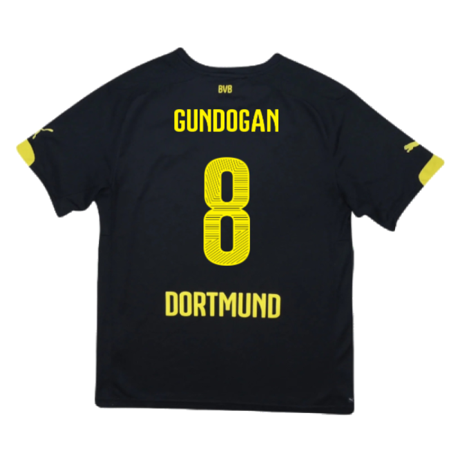 Genuine Borussia Dortmund 2014-16 Away Shirt ((Excellent) S) (Gundogan