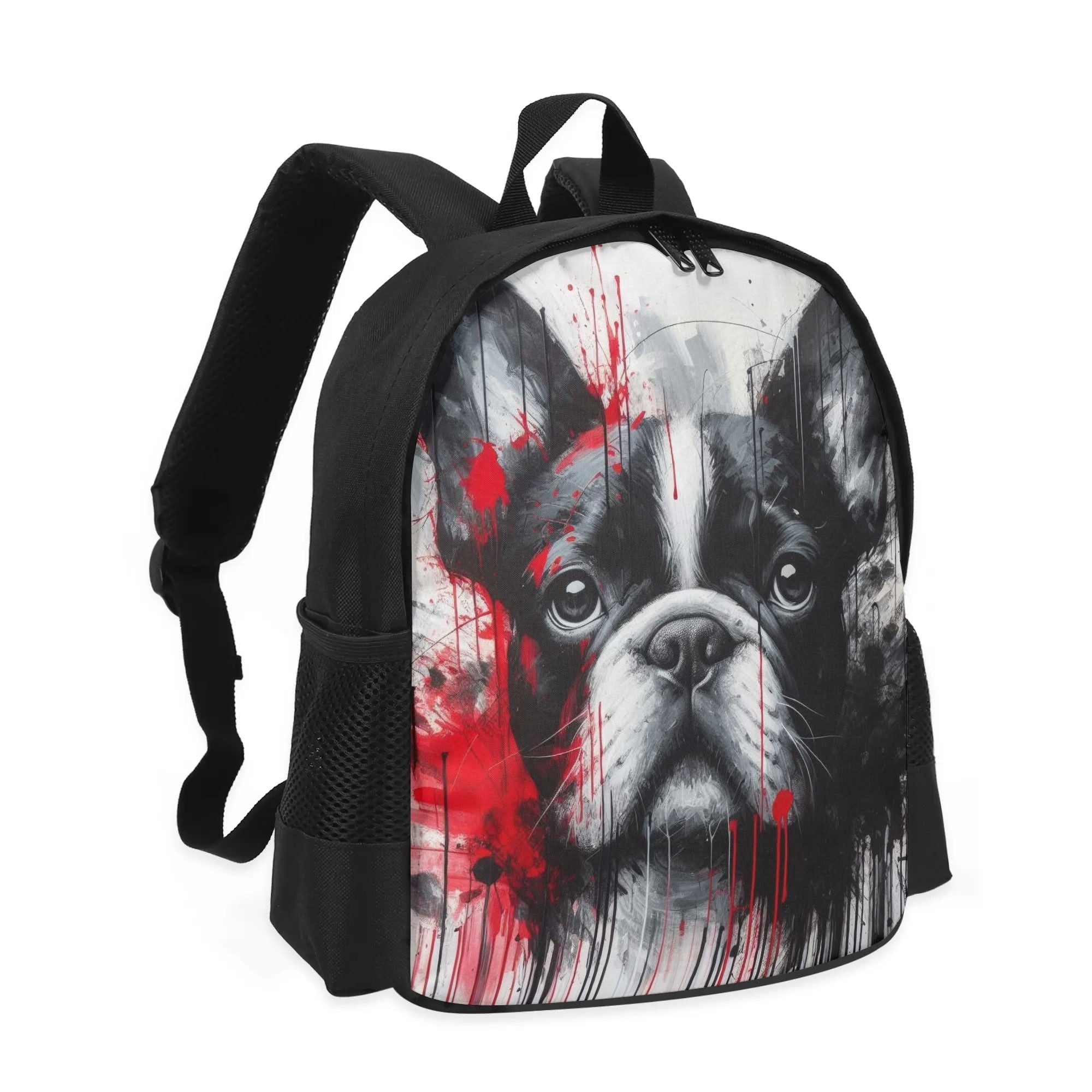 French Bulldog Mia Kids School Backpack Cute Frenchie Essential