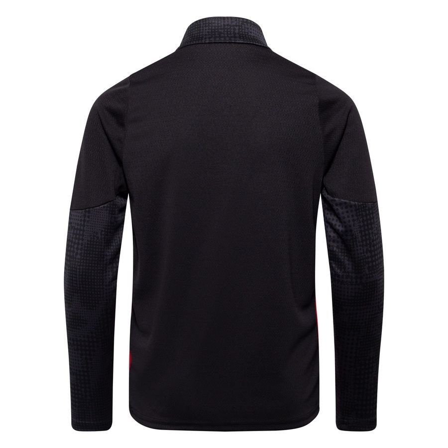 Milan Training Shirt 1/4 Zip - PUMA Black/For All Time Red Kids