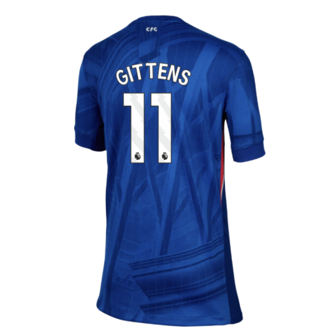 Chelsea Chelsea Home Shirt Kids Gittens #11 Authentic Design Fan G...