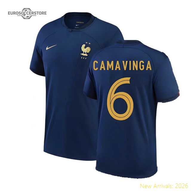 Authentic France 2022-2023 Official Home Jersey Fashion-forward
