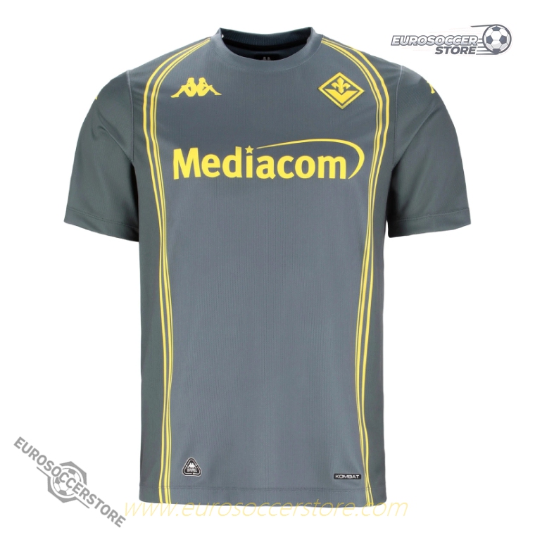 Fiorentina Goalkeeper DE GEA 43 Grey Version Jersey 25-26 Season