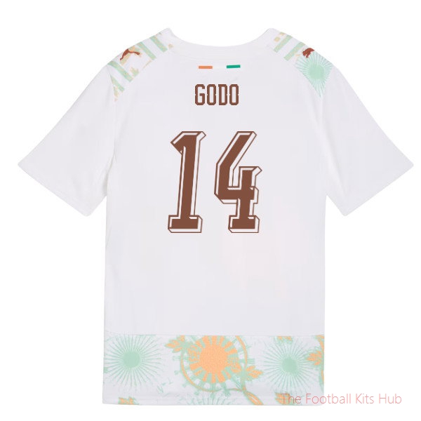 2026-2027 Ivory Coast Away Shirt (Kids) (Godo 14)