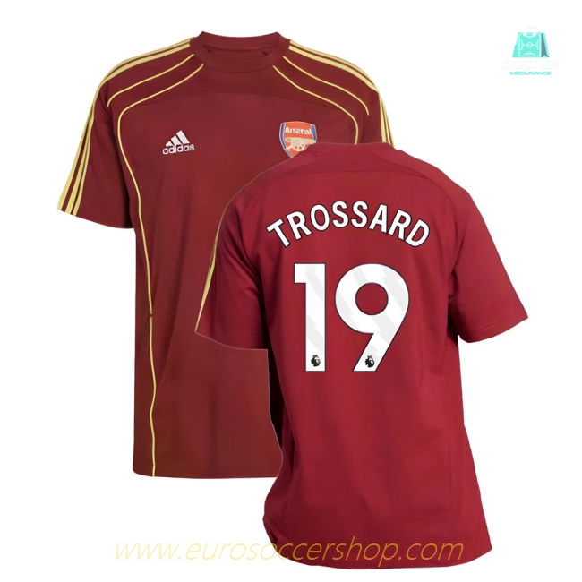 2025-2026 Arsenal UBP Tee (Noble Maroon) (Trossard 19)