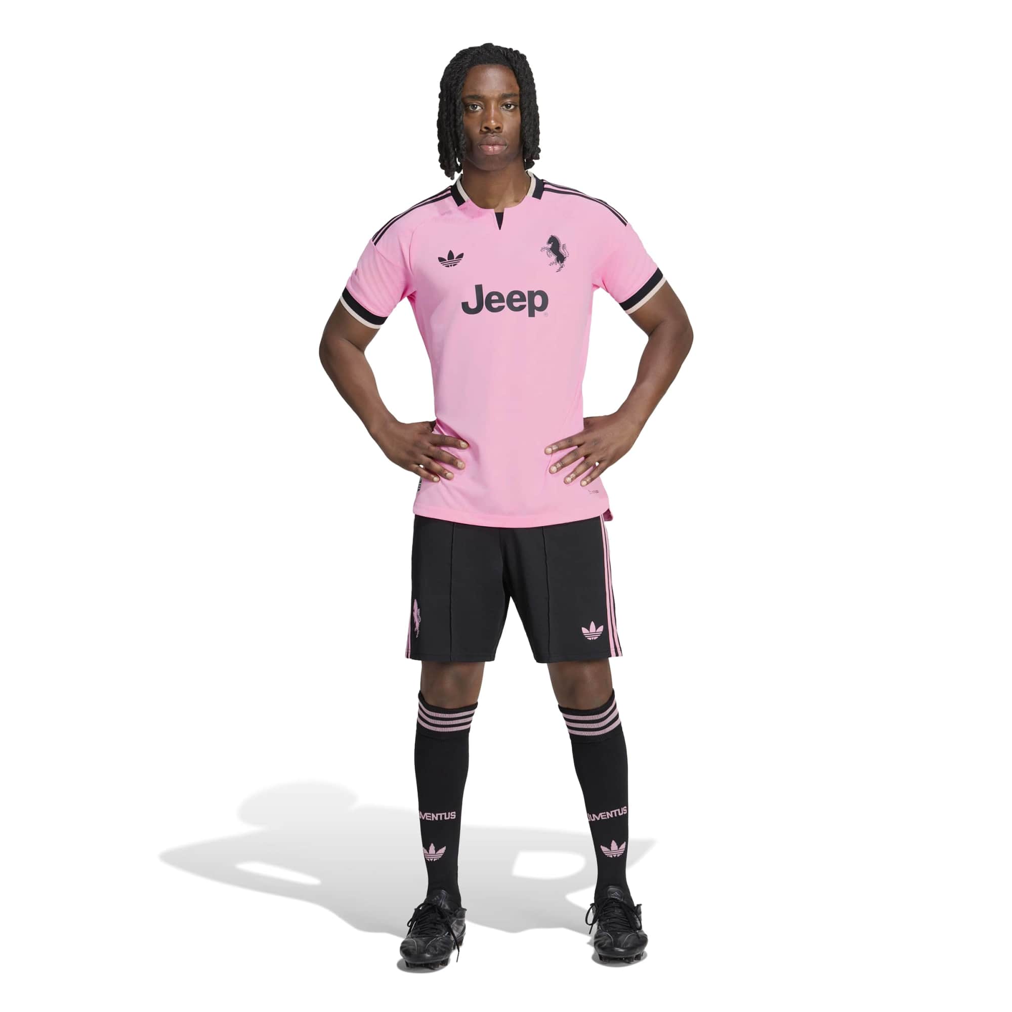 [SJH] Juventus 2026/27 Away On-Field Authentic Jersey - Pink