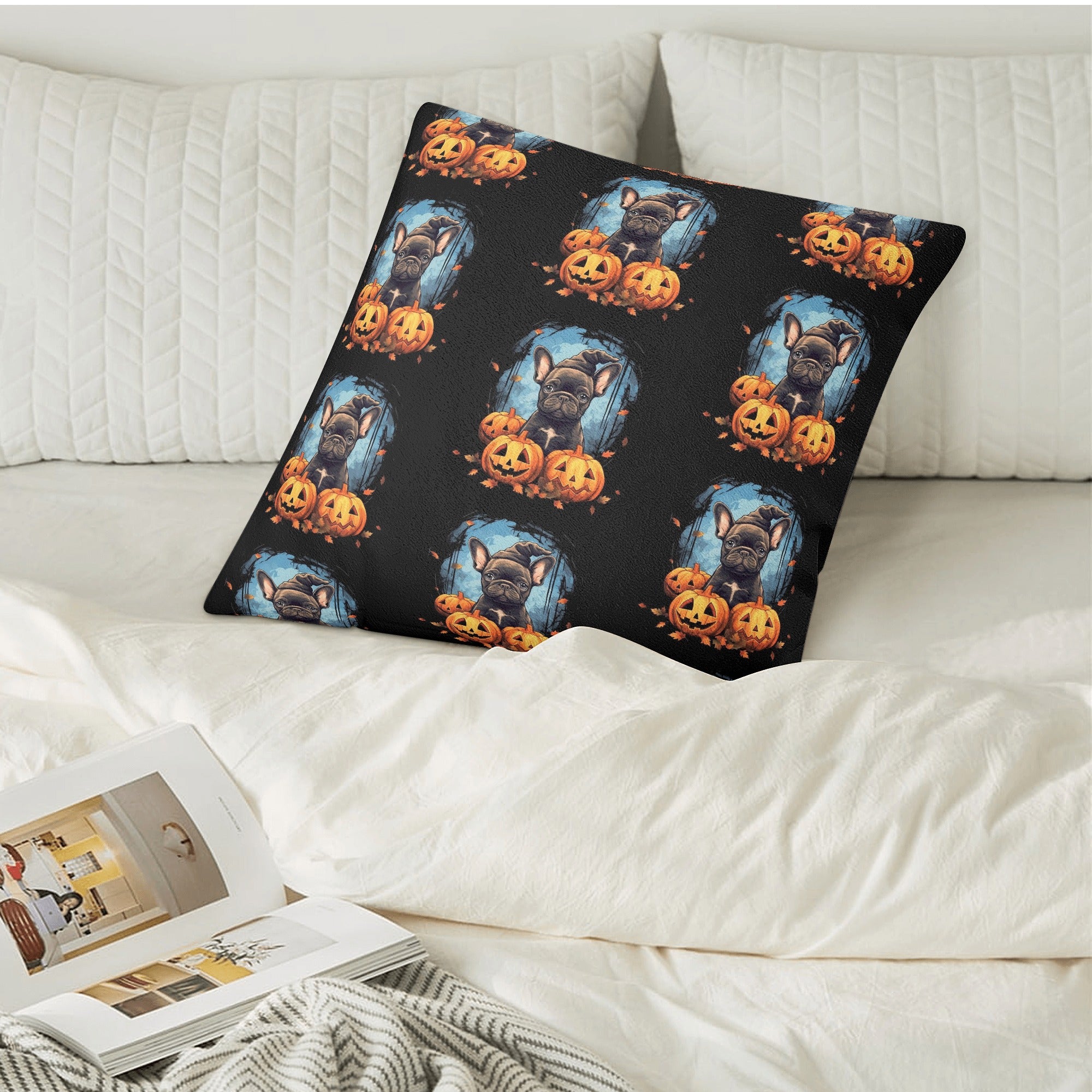 Everyday Halloween Time - Double Side Printing Pillow Cover for Daily