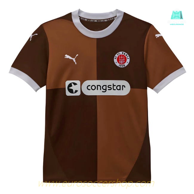 2024-2025 St Pauli Home Shirt (Kids)
