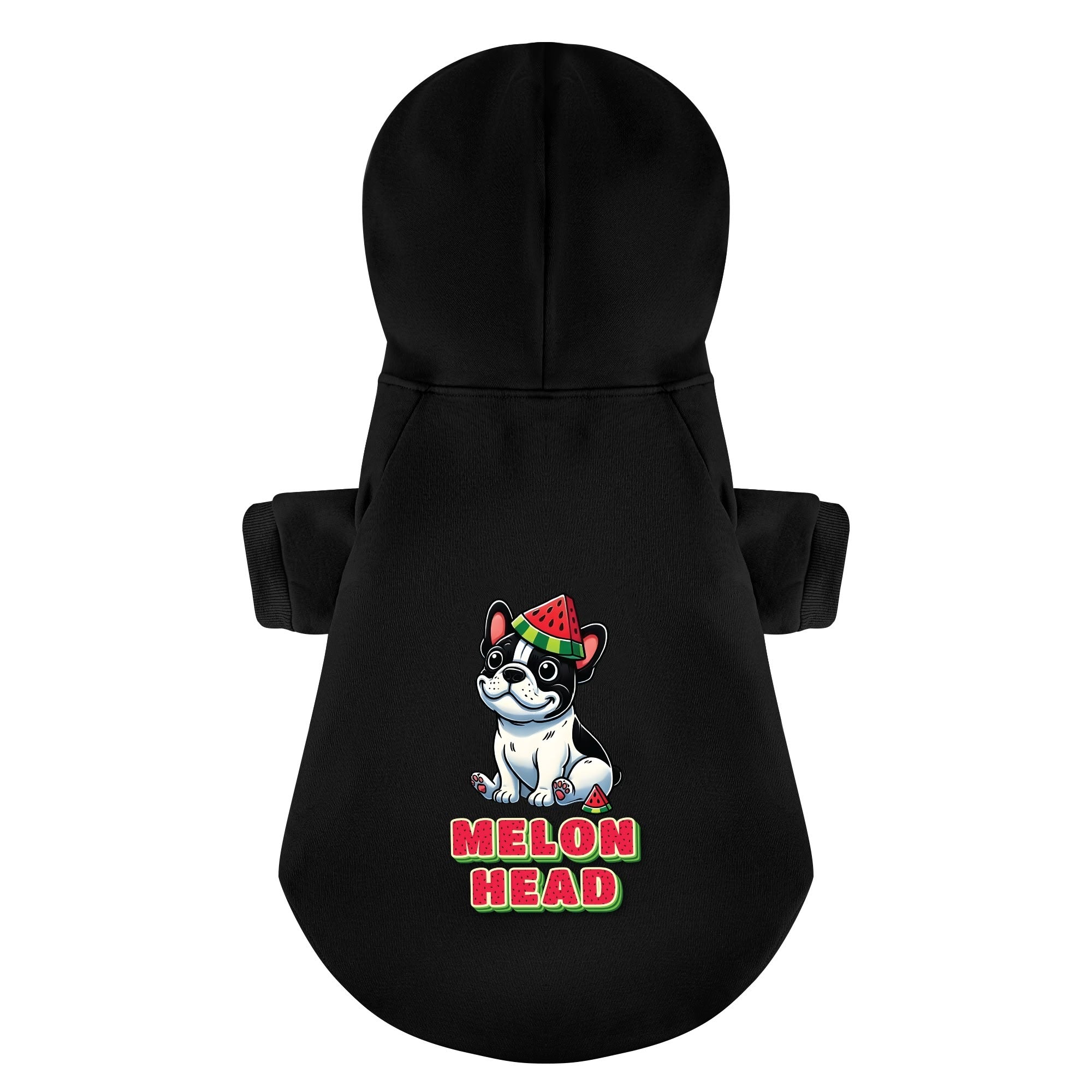 Lifestyle-Driven Melon Head - Personalized French Bulldog Hoodies Wit...