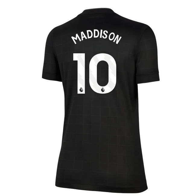 Maddison 10 Licensed Copy Tottenham Away Supporter Shirt for Womens