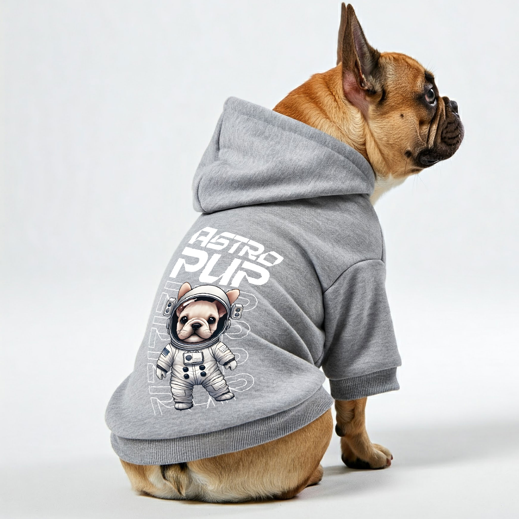 Astro Pup - Bulldog Inspired Personalized French Bulldog Hoodies With Funny Quotes – Stylish, Cozy, And Premium 100% Cotton Indoor Comfort